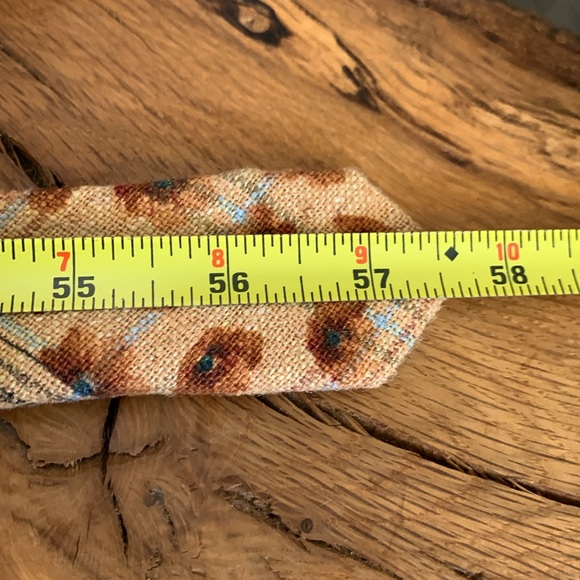 ERMENEGILDO ZEGNA FLORAL WOVEN SILK NECKTIE - Picture 11 of 13